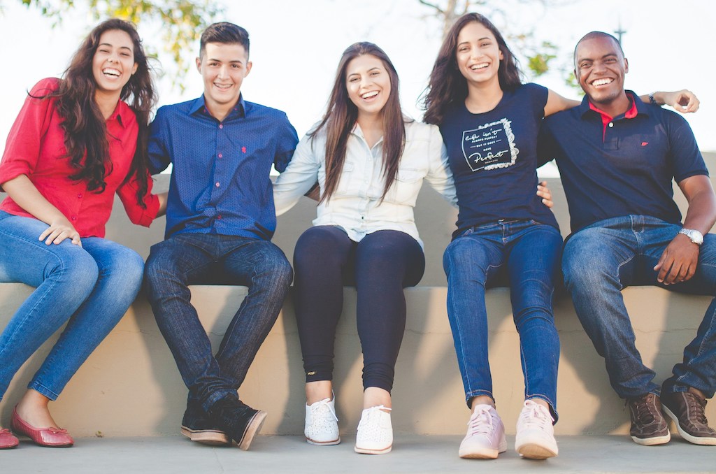 Etudiants faisant un bilan d'orientation